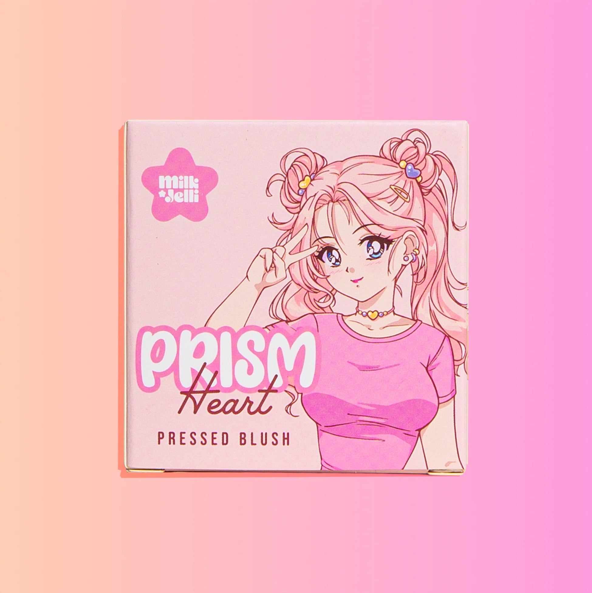 Prism Heart Pressed Blush - Soft Berry