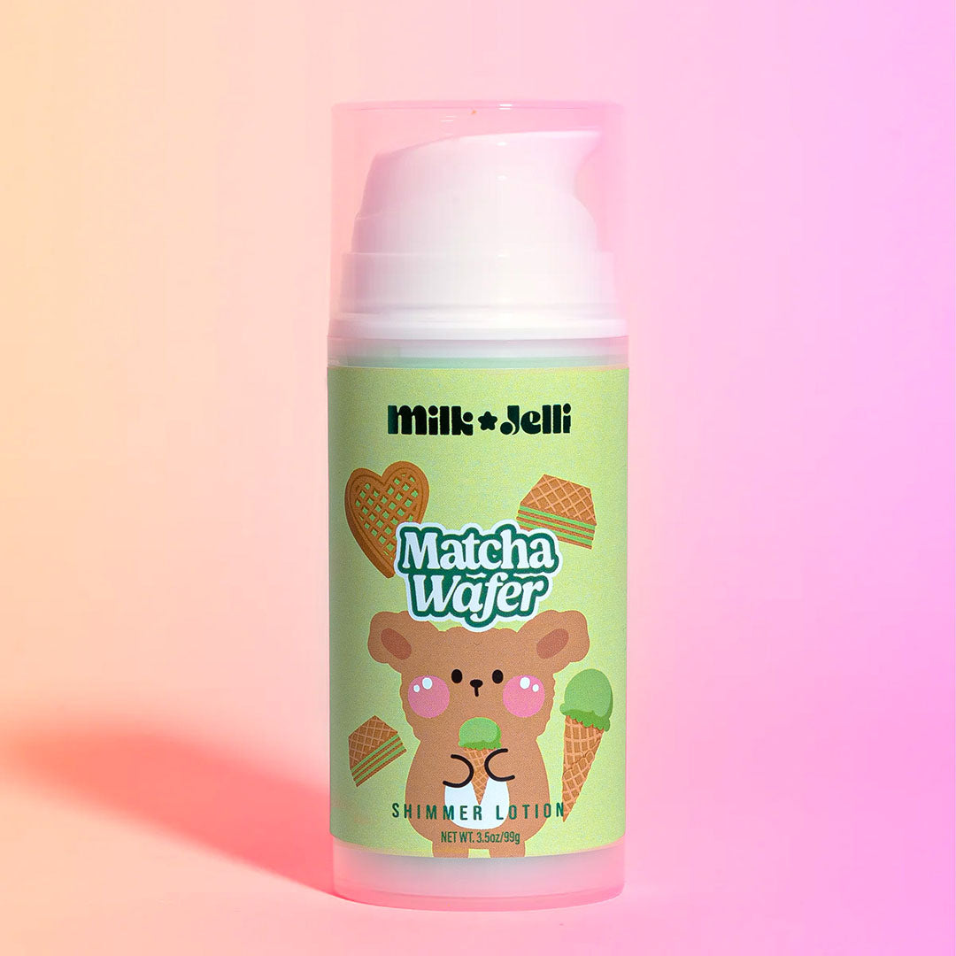 Matcha Wafer - Shimmer Lotion