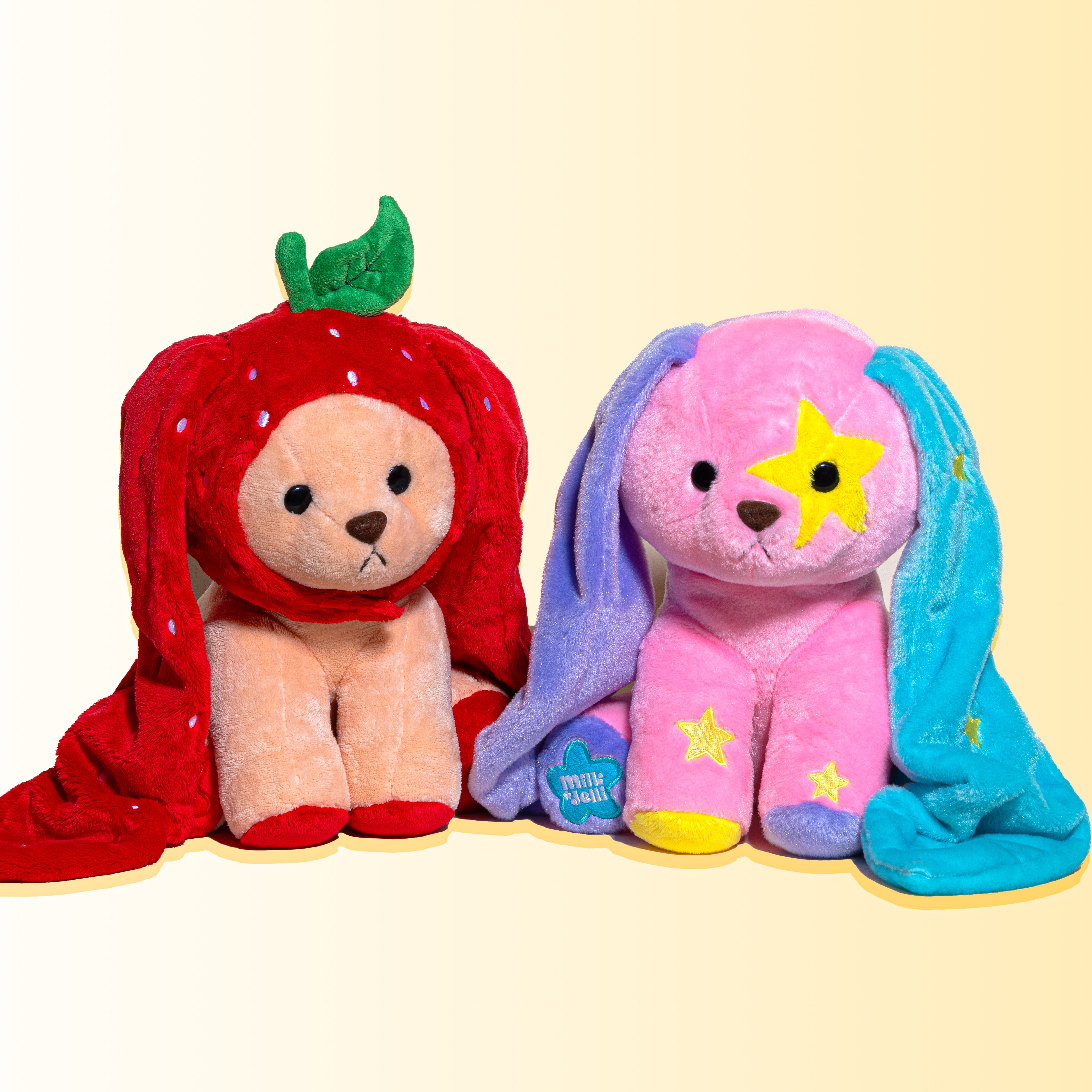 Bunny Pup Set - Starla & Benny Berry – Milk Jelli