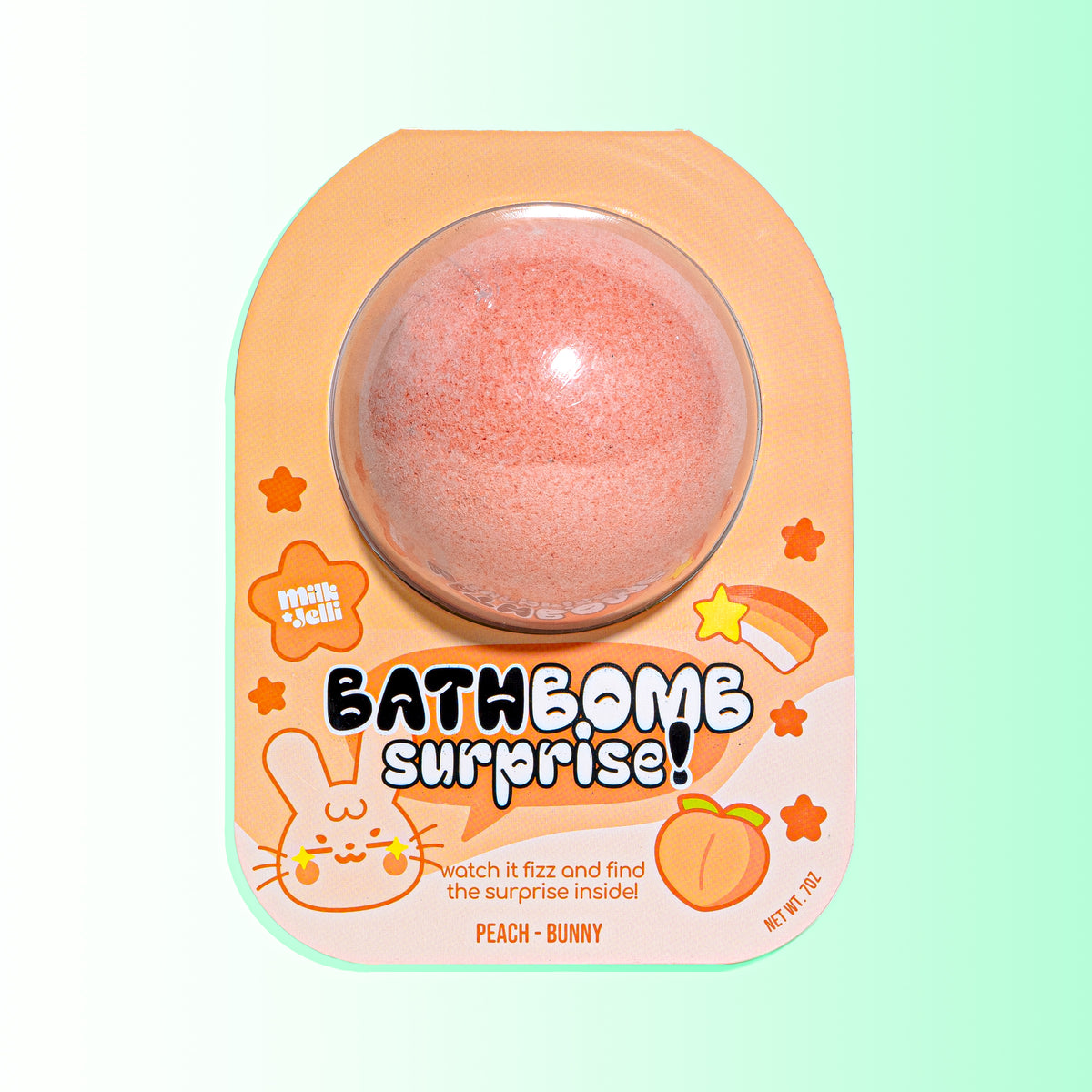 Bath Bomb Surprise! - Peach / Bunny