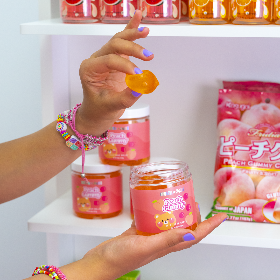 Peach Gummy - Jelli Soap Balls