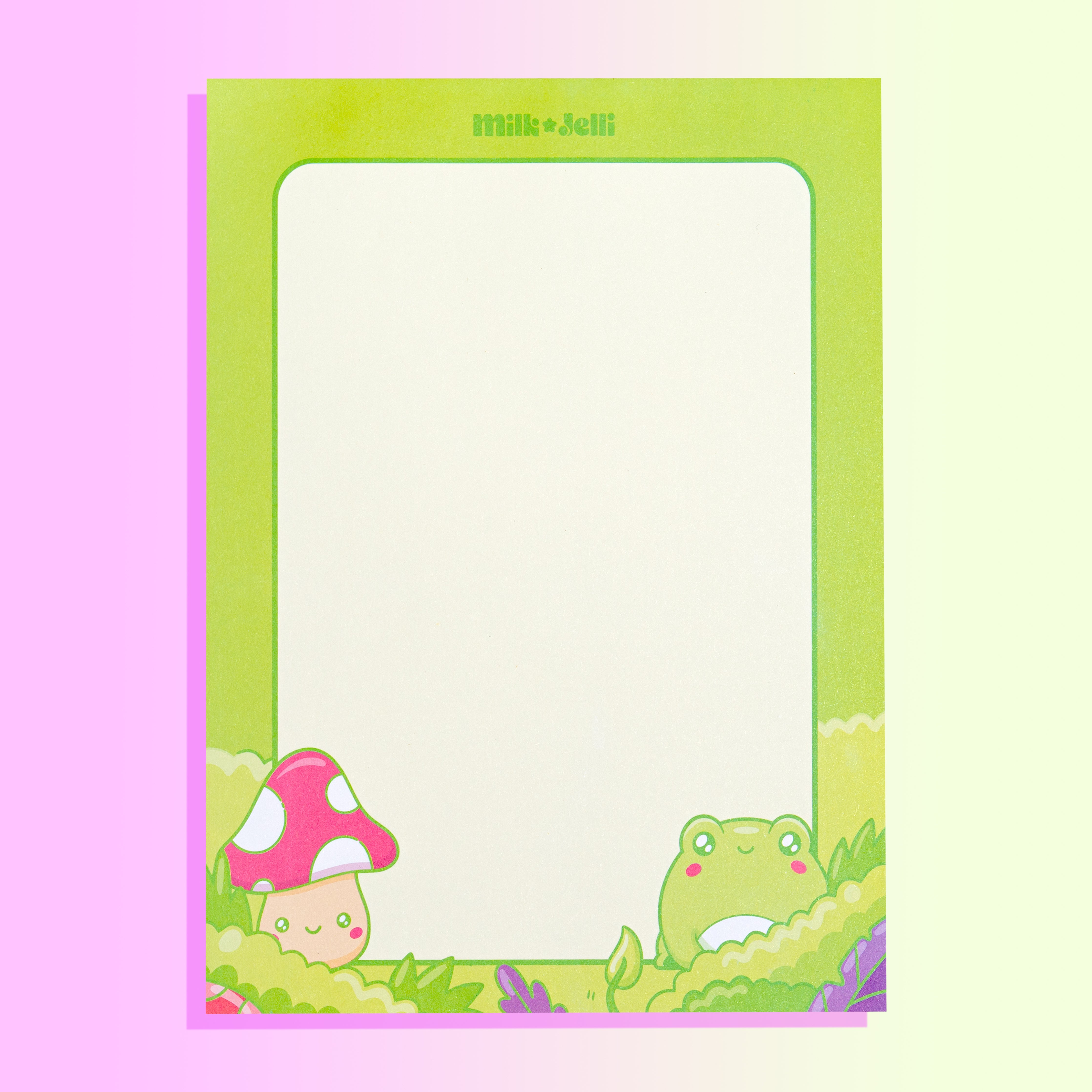 Chibi Forest Large Legal Notepad – Milk Jelli