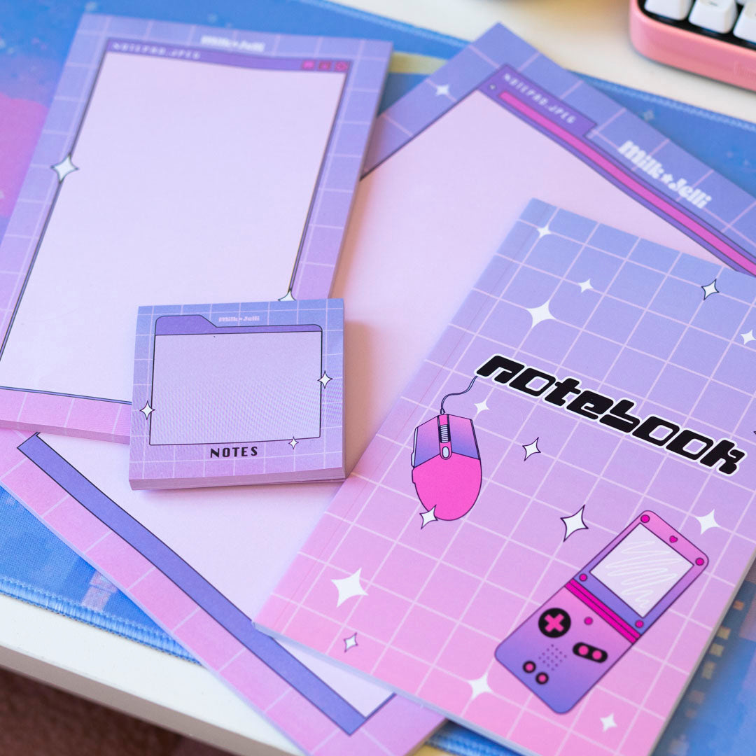 Retro Tech Sticky Notes