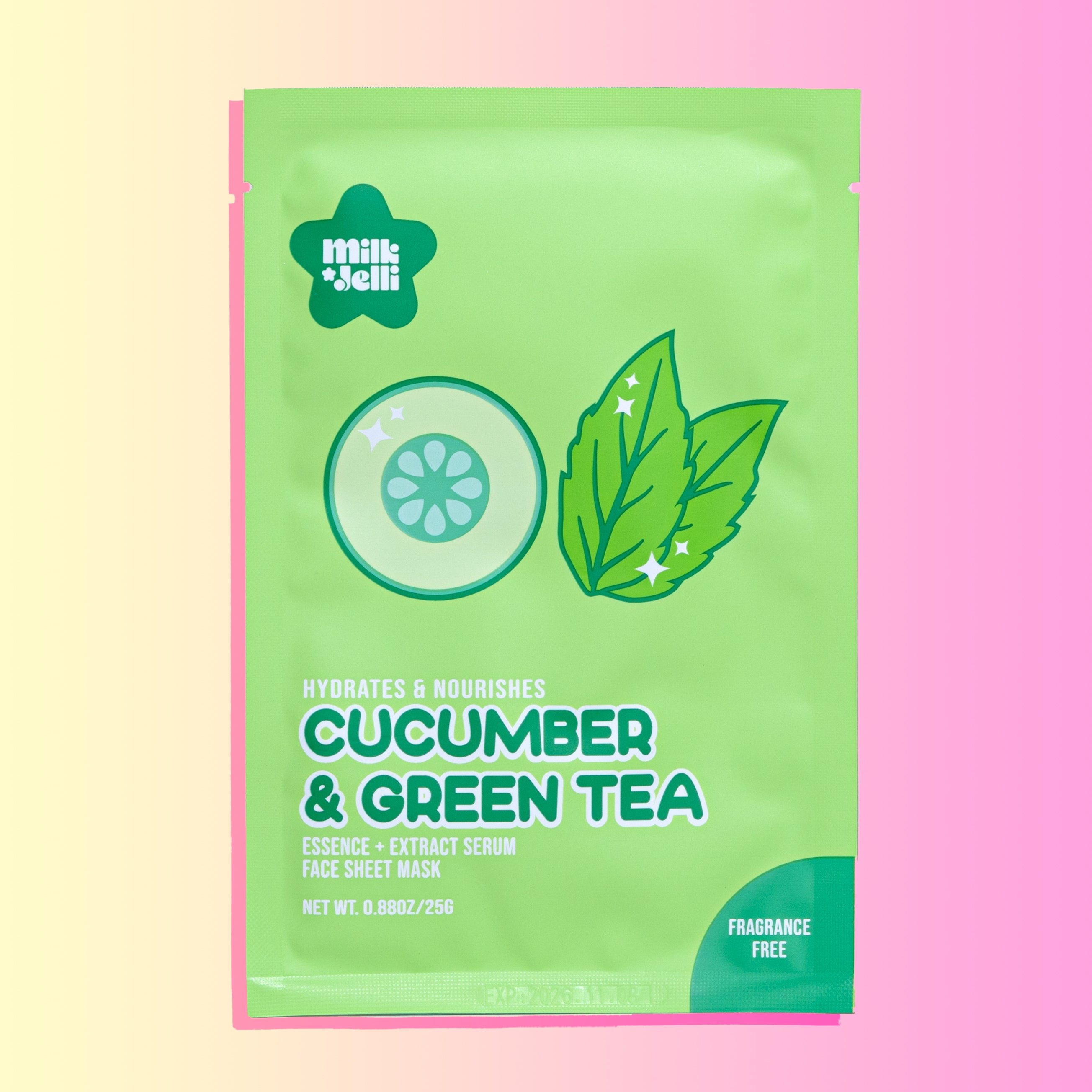 Cucumber + Green Tea Face Mask