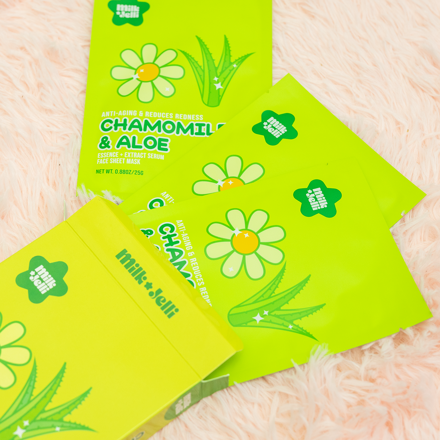 Chamomile + Aloe Face Mask Box of 7