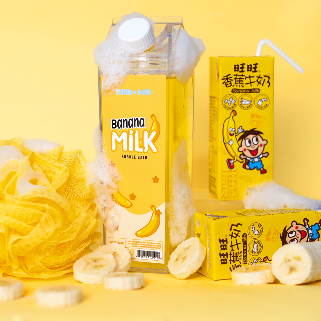 🍌 Banana Milk - Bubble Bath